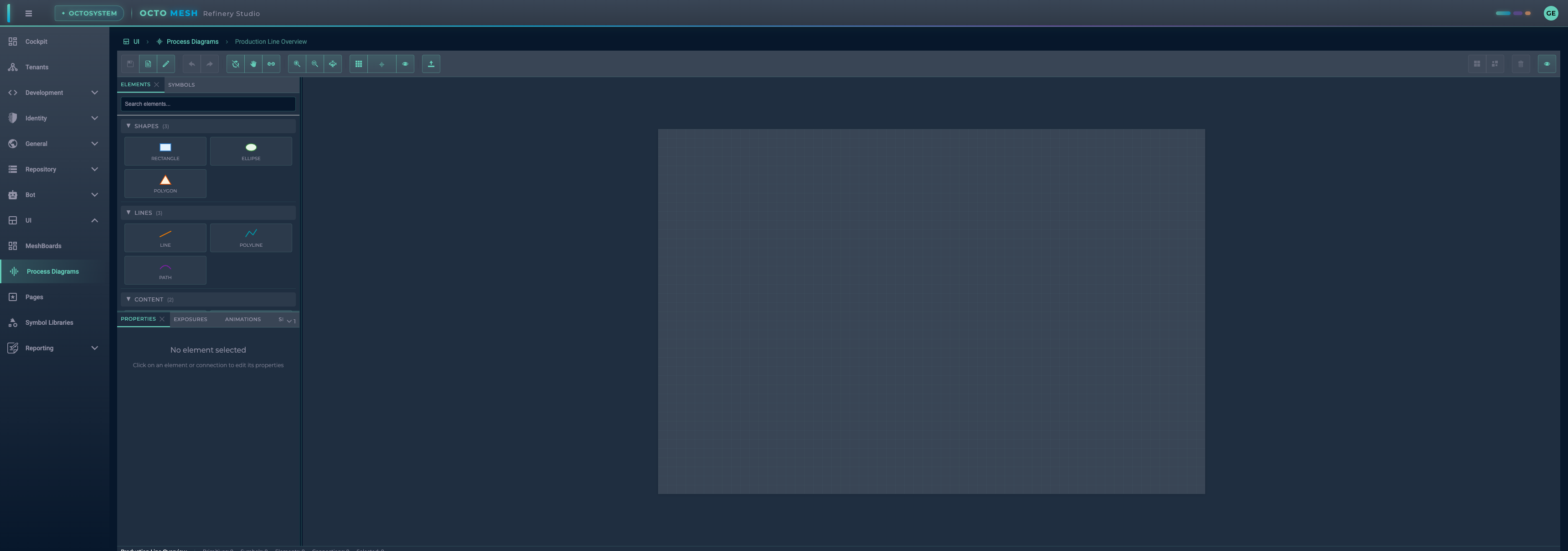 Process Diagram Editor