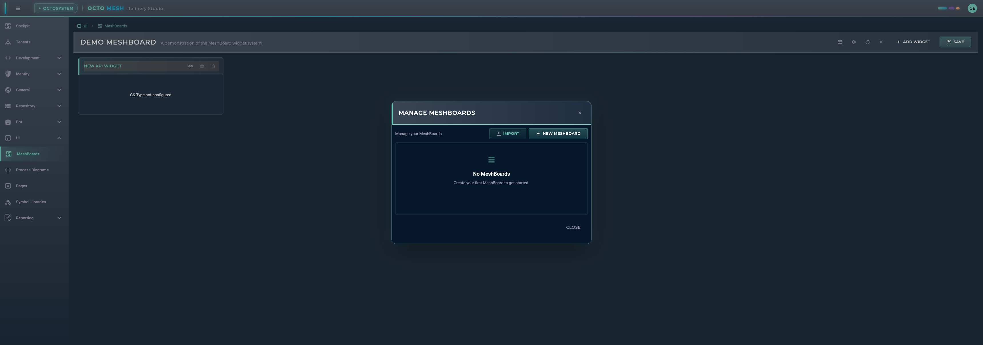 Manage MeshBoards