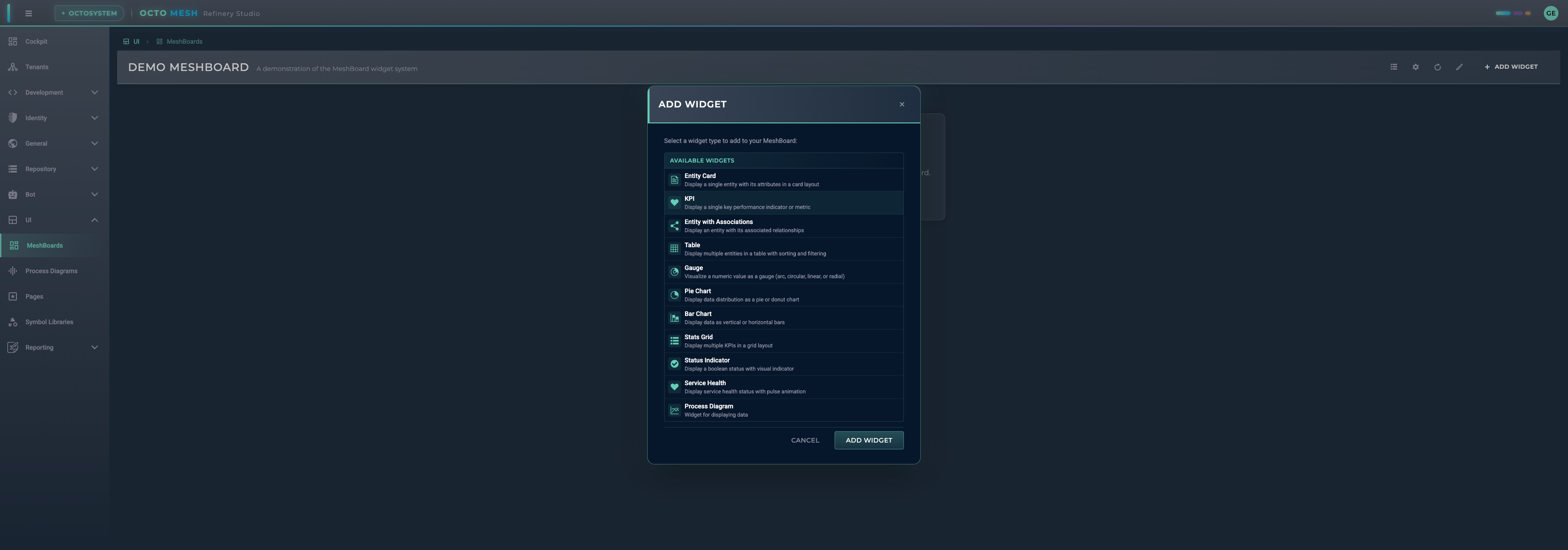 Widget Types