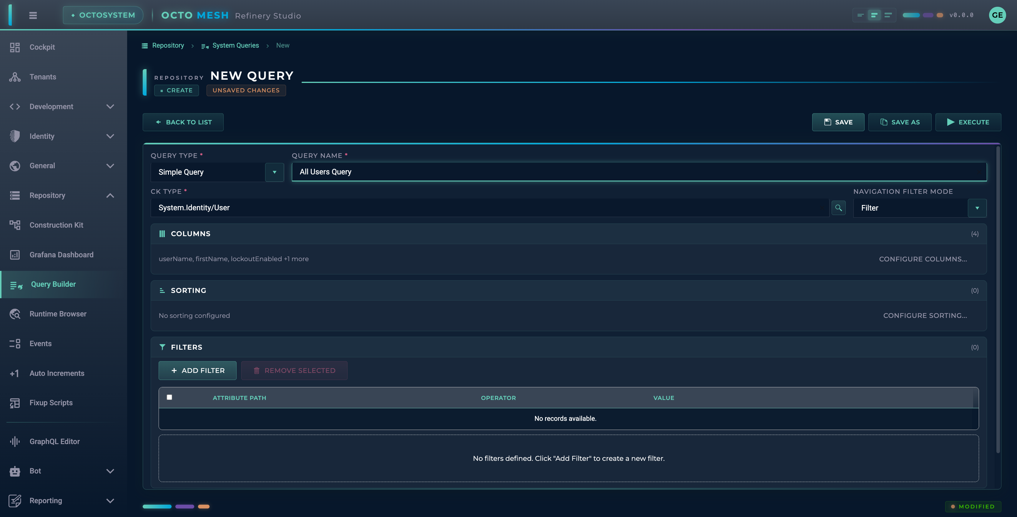 Configured Query